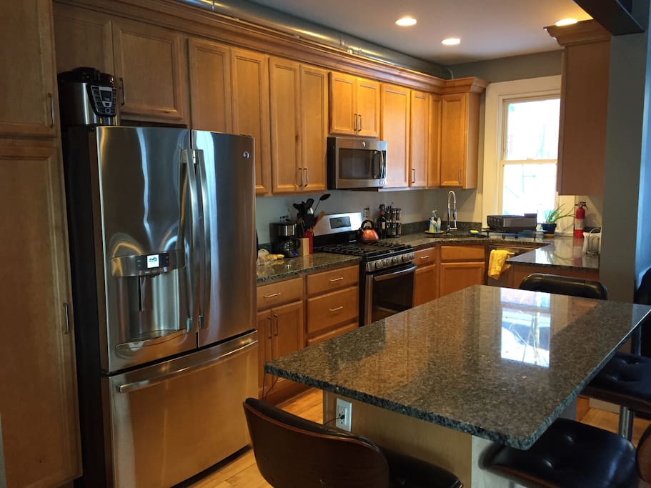 Full kitchen with most cookware