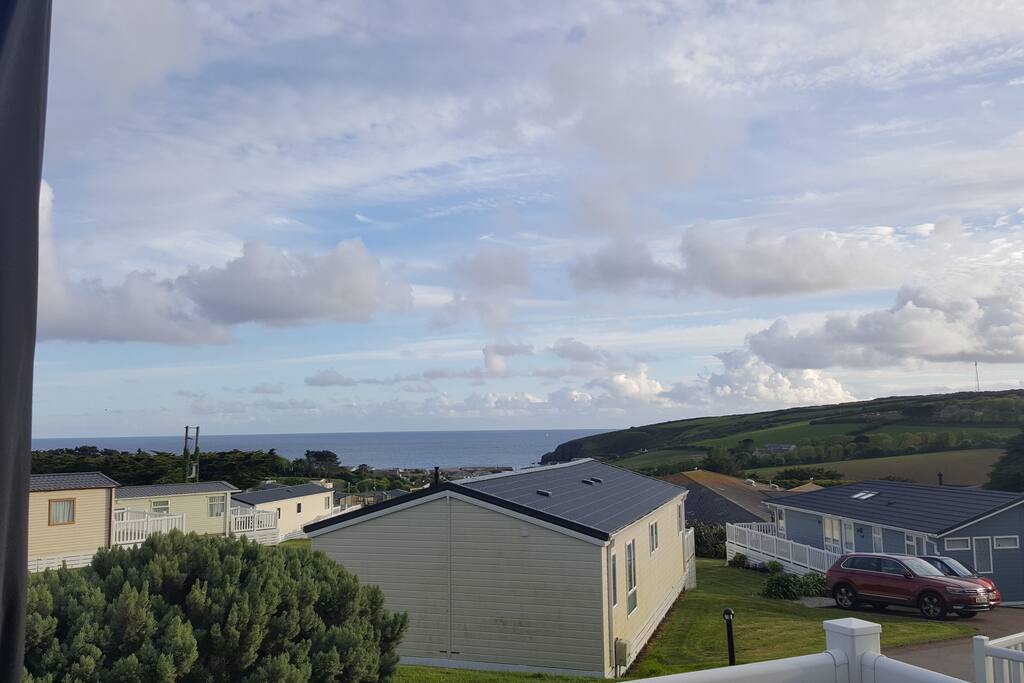 The view from the deck!