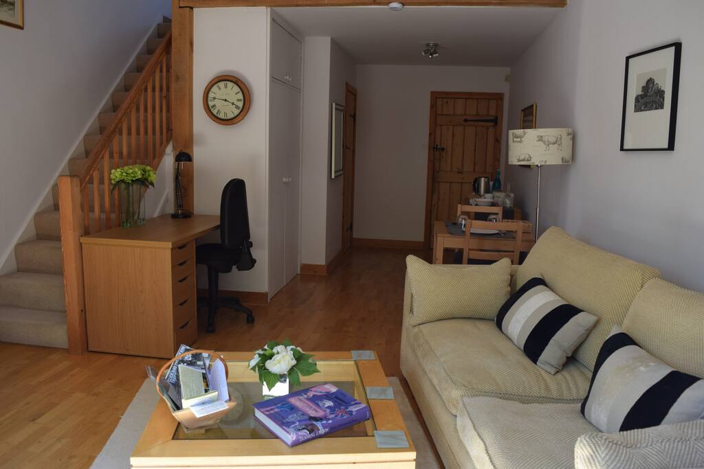Entrance into downstairs living area