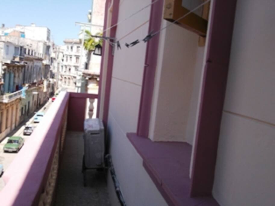 Street balcony