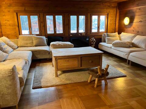 Cozy semi-chalet, idyllic setting in Les Diablerets