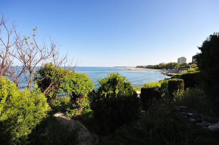 50m walk to new beach Agigea -Modern Family Villa