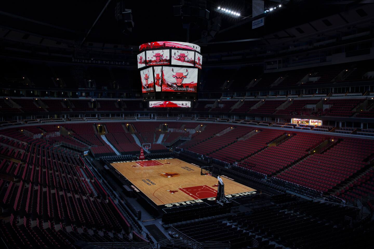 The Home of the Chicago Bulls in Chicago