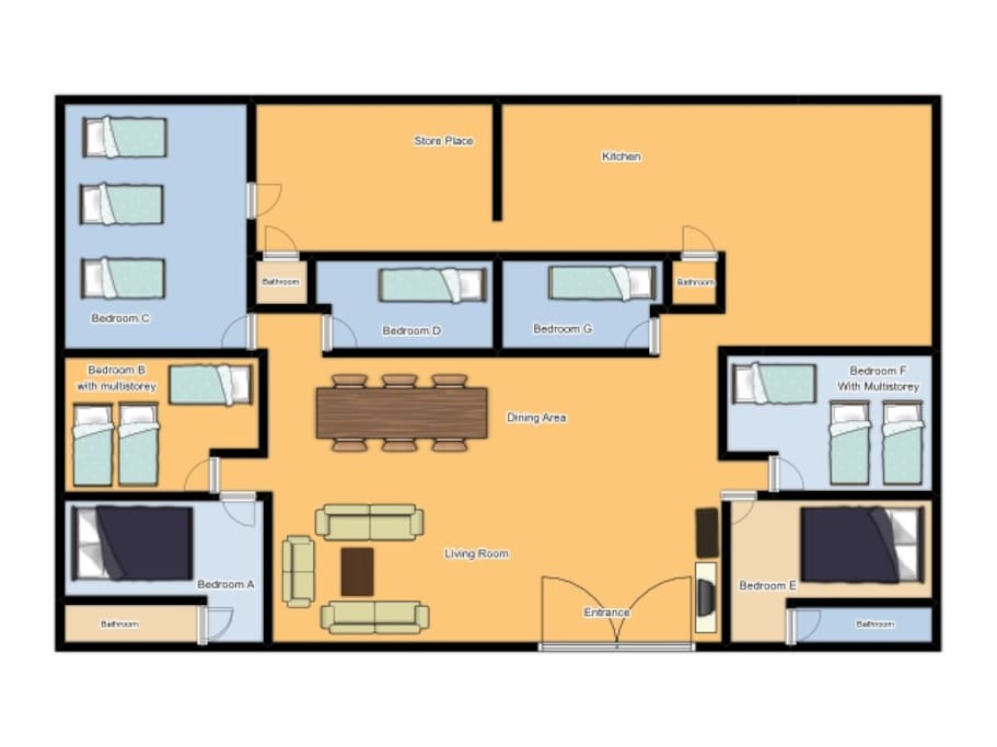 Homestay Layout