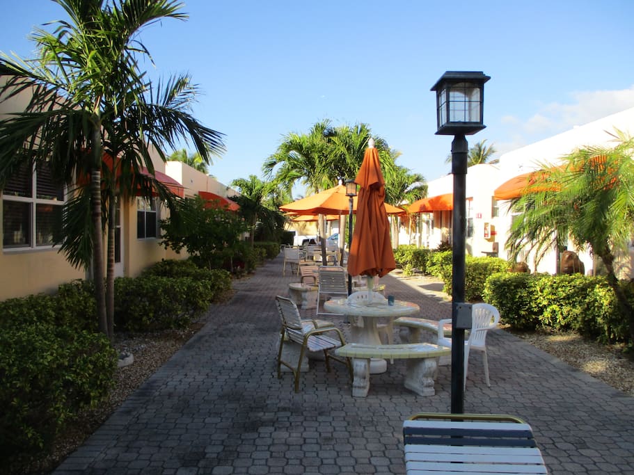 The common courtyard