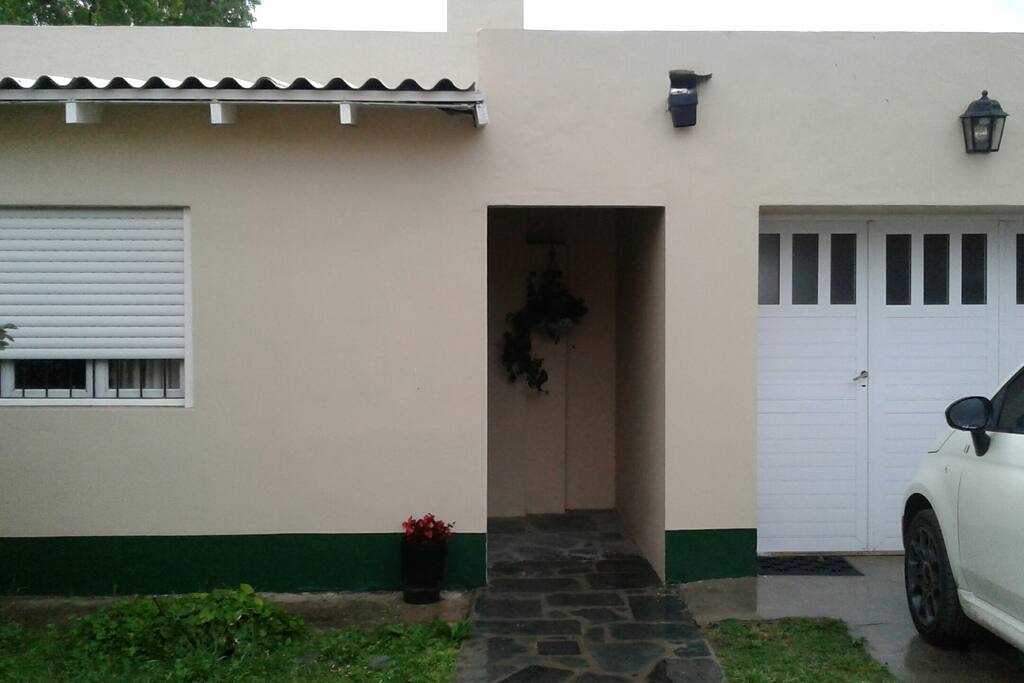 Frente de la casa