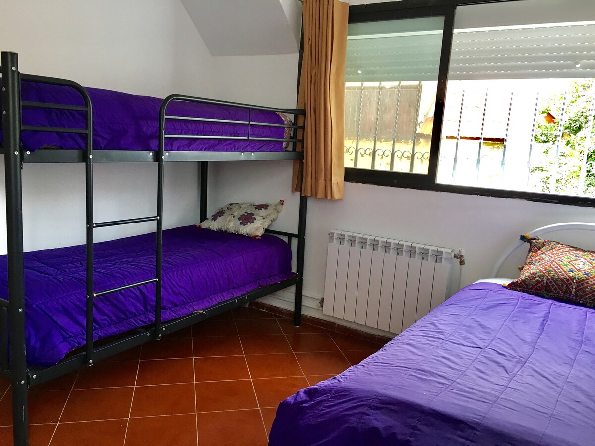 Slaapkamer 4 personen (4 bedden)