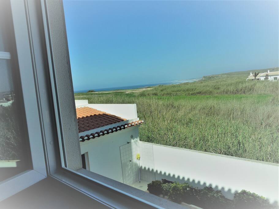 view from bedroom window