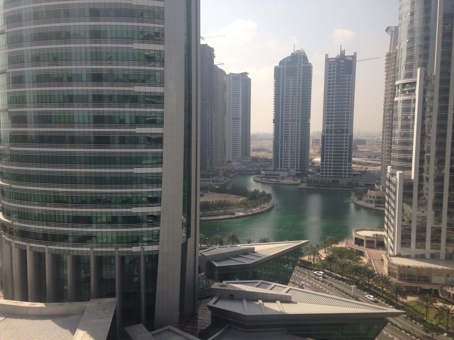 Great view from balcony!