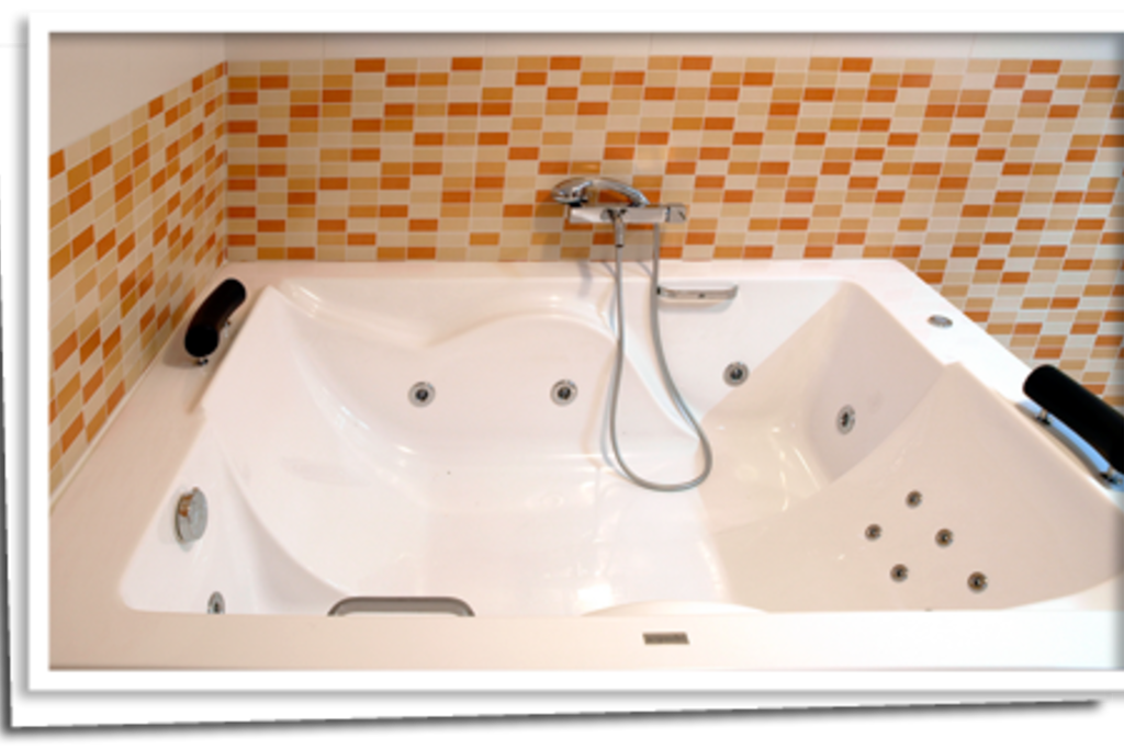 Bañera hidromasaje para dos personas uso privado