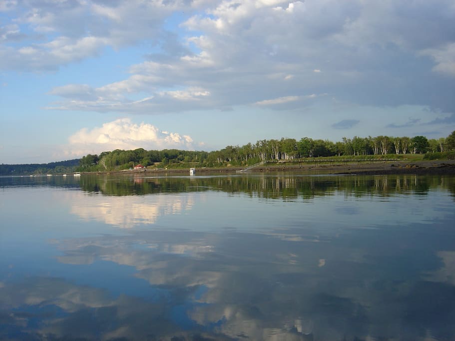Our beach is available and you may rent kayaks in Blue Hill if you like!