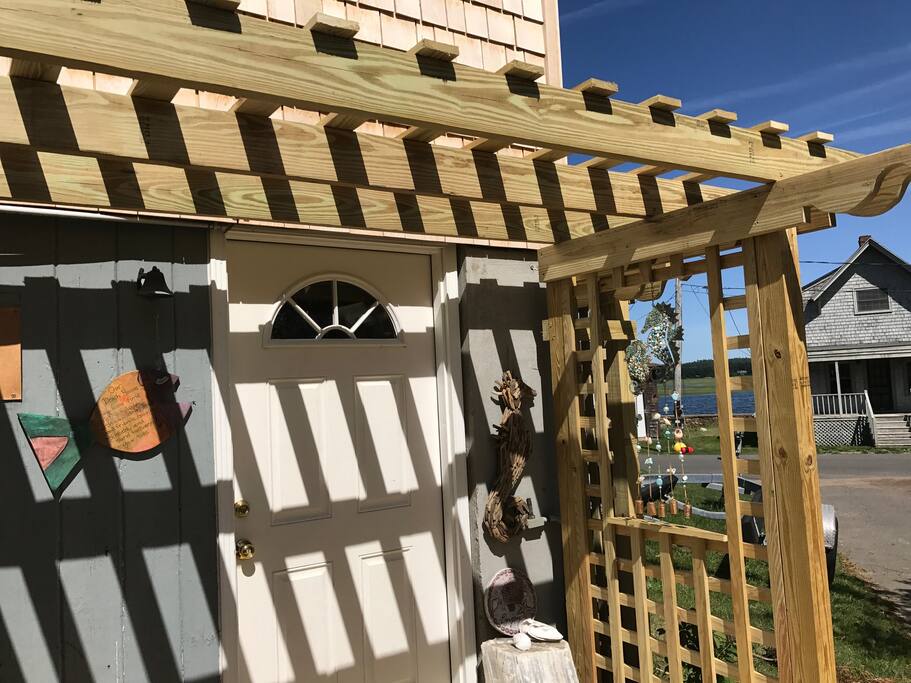 Charming Entrance from deck