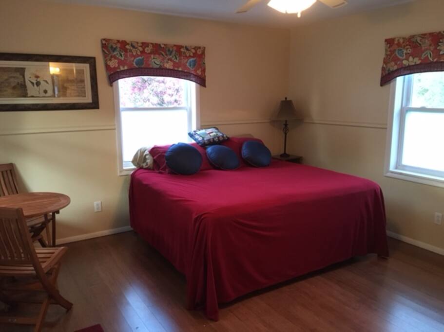 Newly renovated with all new furnishings and hardwood floors.