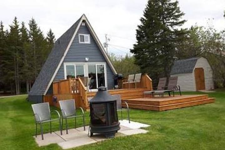 Waterfront A Frame Cottage in Bouctouche, NB
