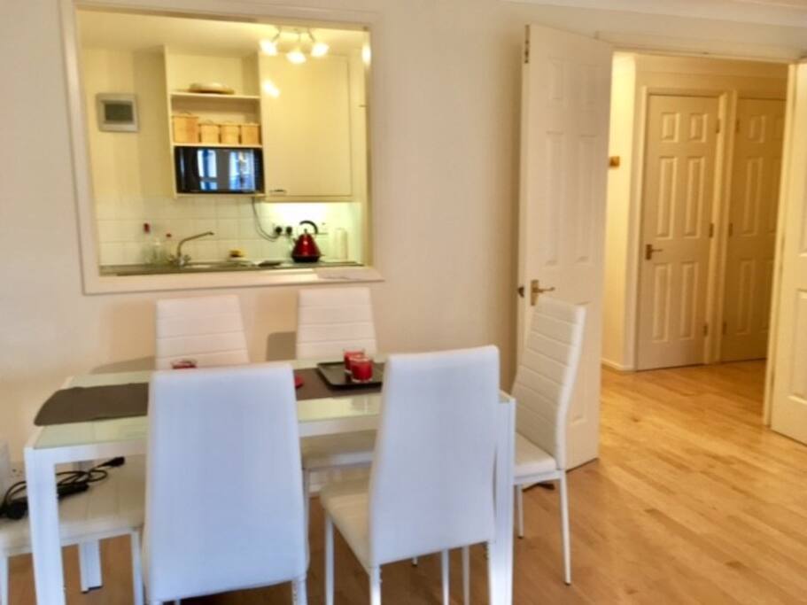 Table and chairs