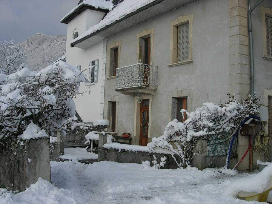 Parfois l'hiver il y a de la neige
