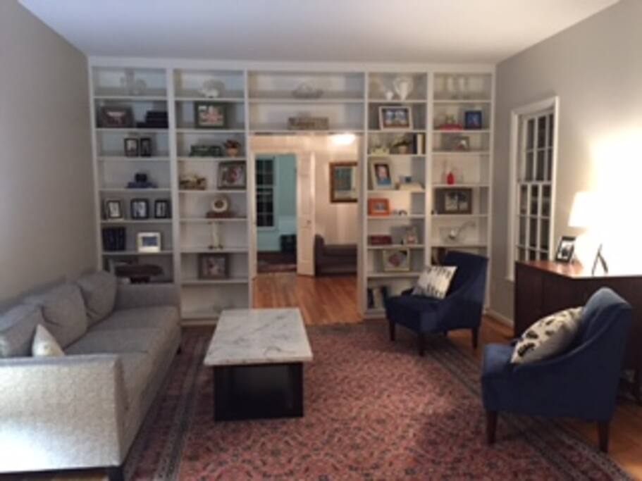 Living Room with view to entry way
