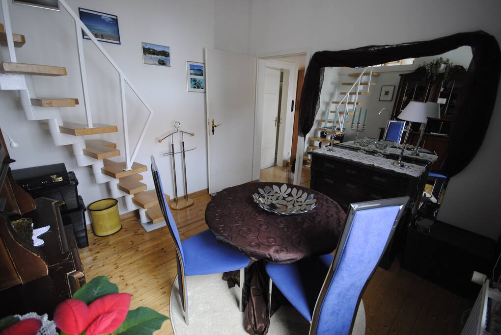 downstairs area