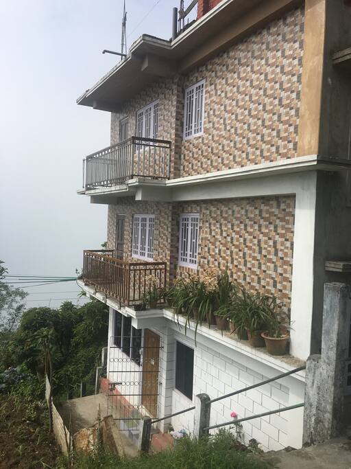 Outside view of our house