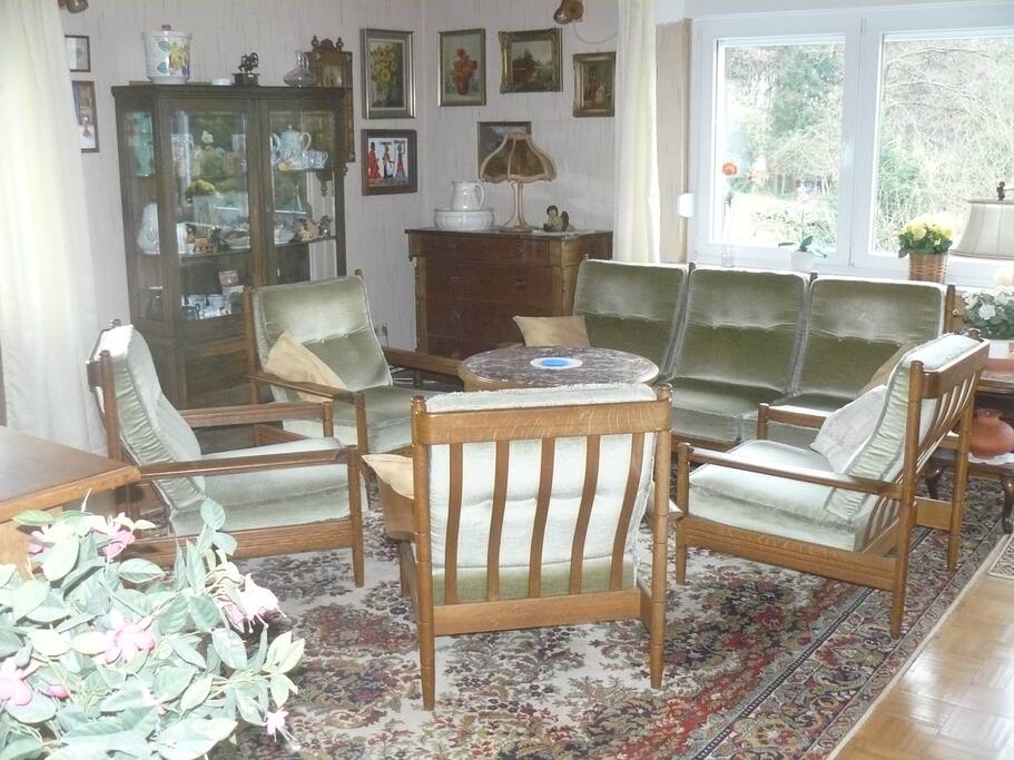 30m²-Wohnzimmer