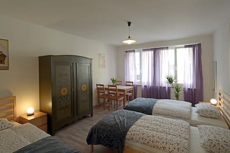 Three-bed room in Interlaken