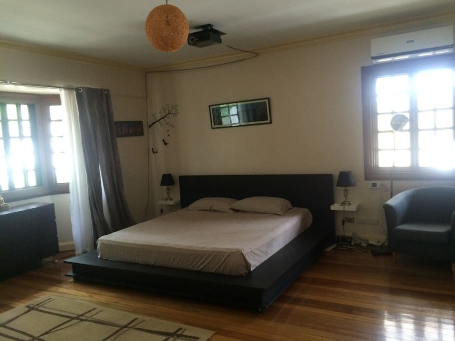 bedroom #1 with king size bed