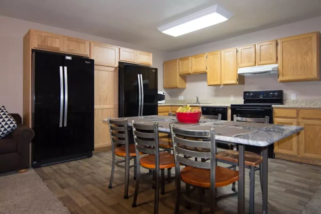 Large shared apartment kitchen!