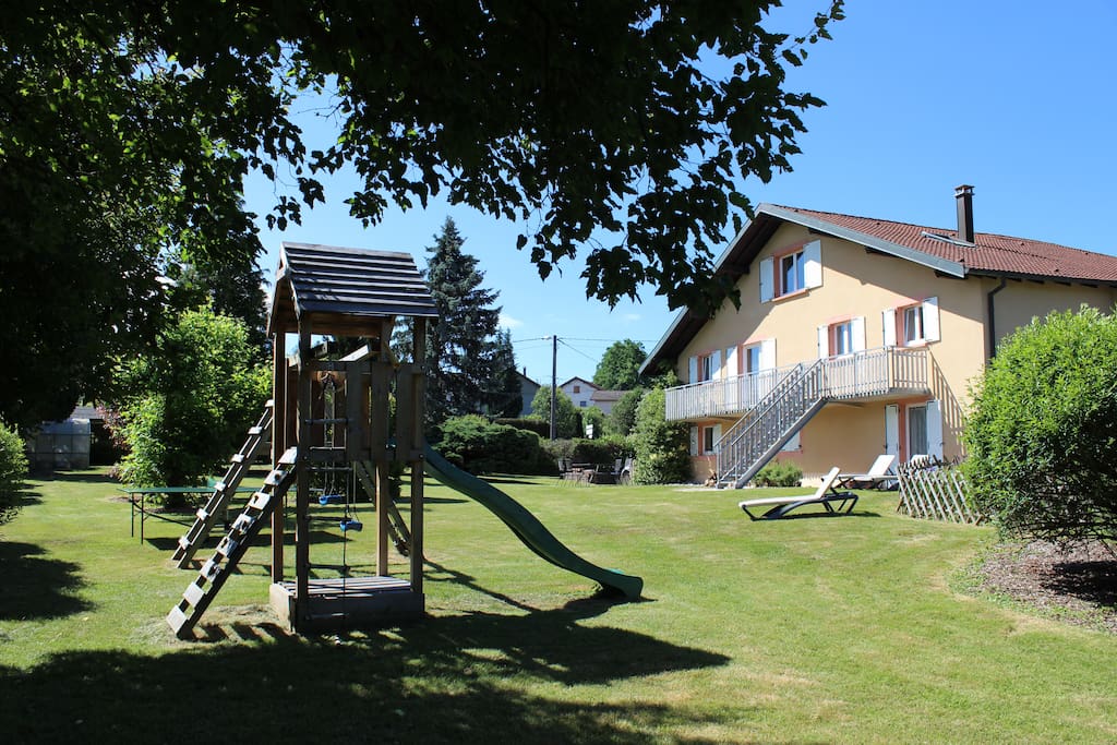Aire de jeu pour enfants.