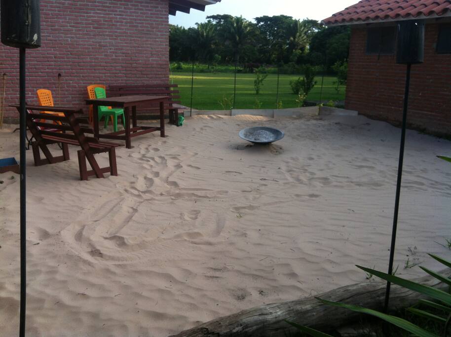 Playa para fogatas