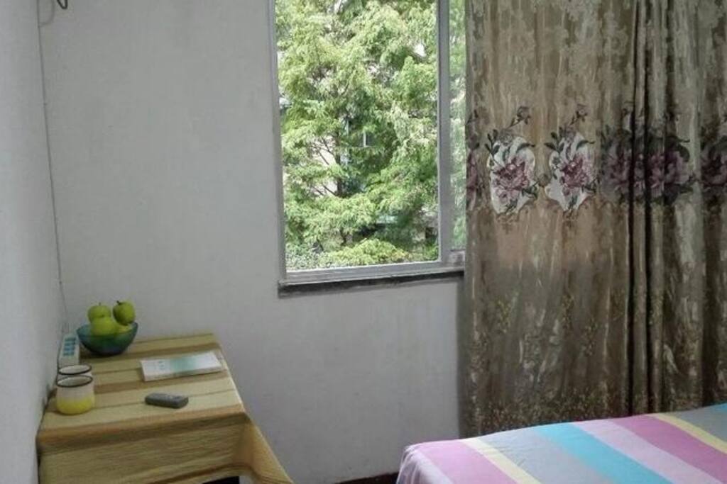主卧窗外一角