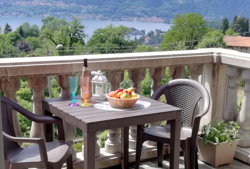 The Balcony, with lake view
