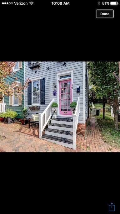 Recognized by the Historical Annapolis Foundation our home is from 1842 and has also been one of the Capital Gazettes exclusive " Home of the week "