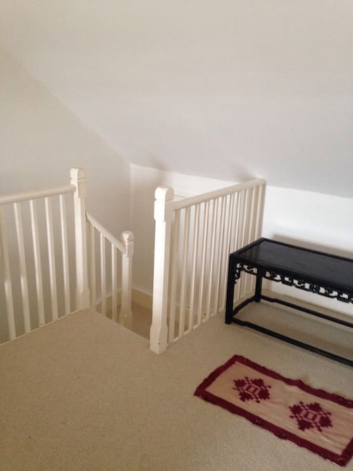Private stairs to your bedroom