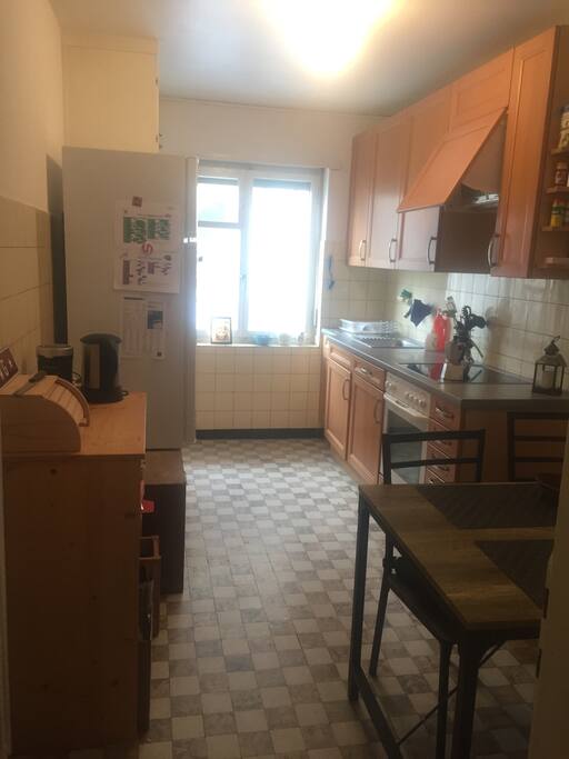 The sharing kitchen you can use to cook