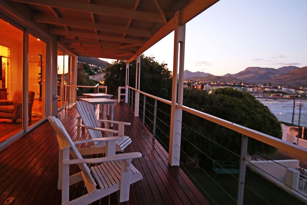 Looking back to Fish Hoek Beach