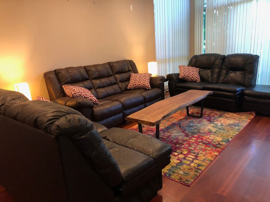 Living Room with pull out Sleeper