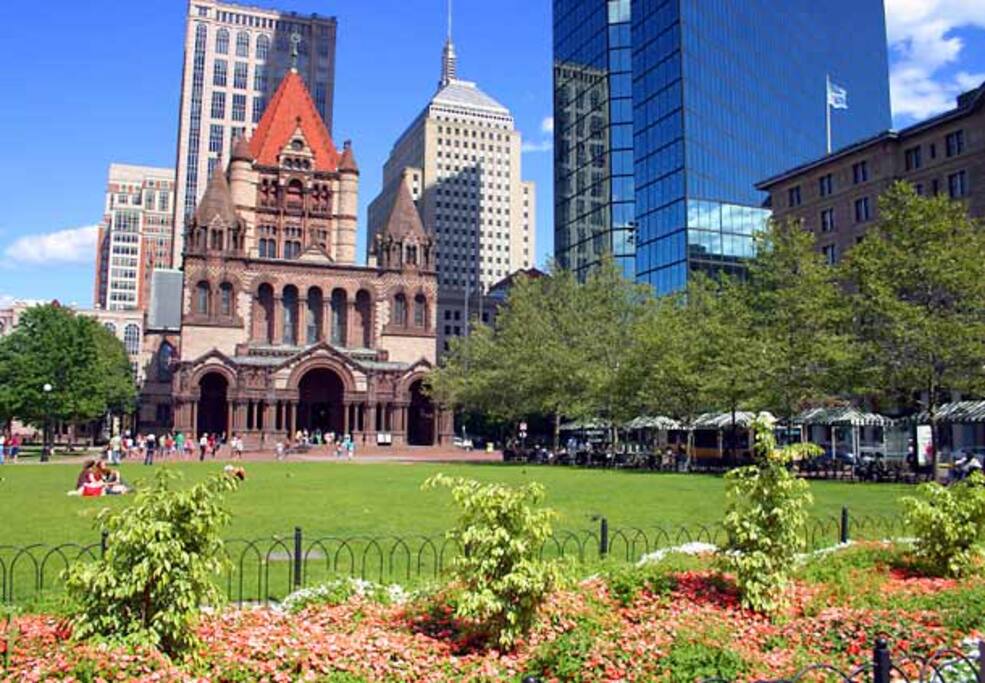 Walking Distance to Copley Place