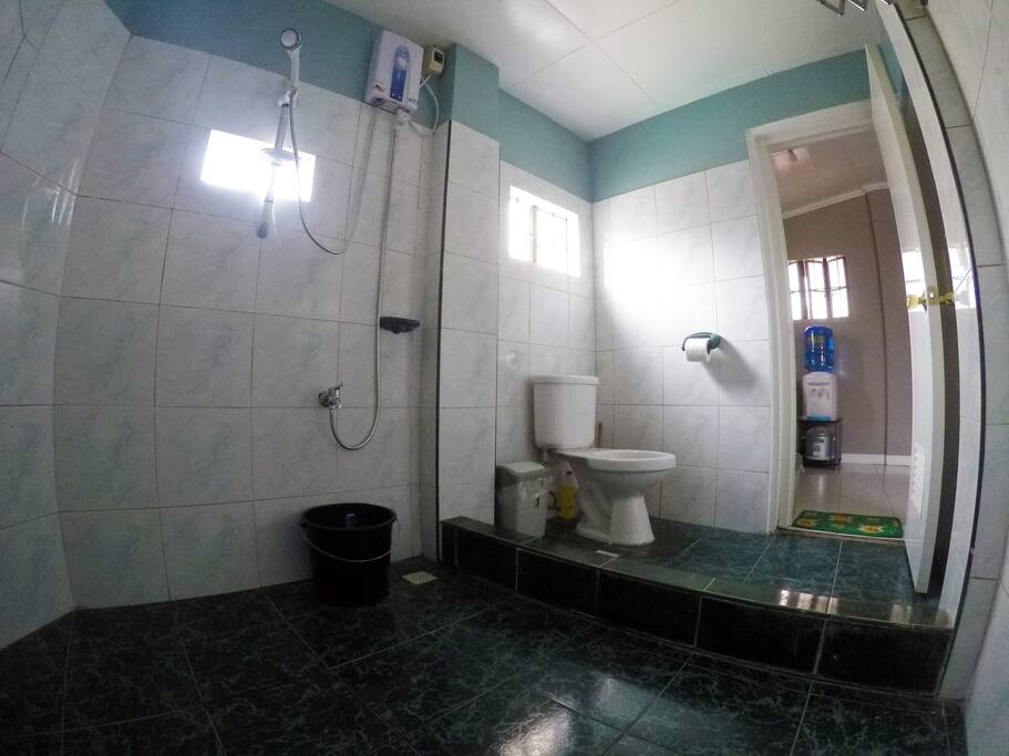 Bathroom with Hot and Cold Shower