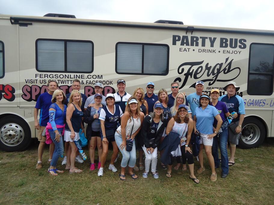 In addition to Air bnb, the RV is available for social outings as well.