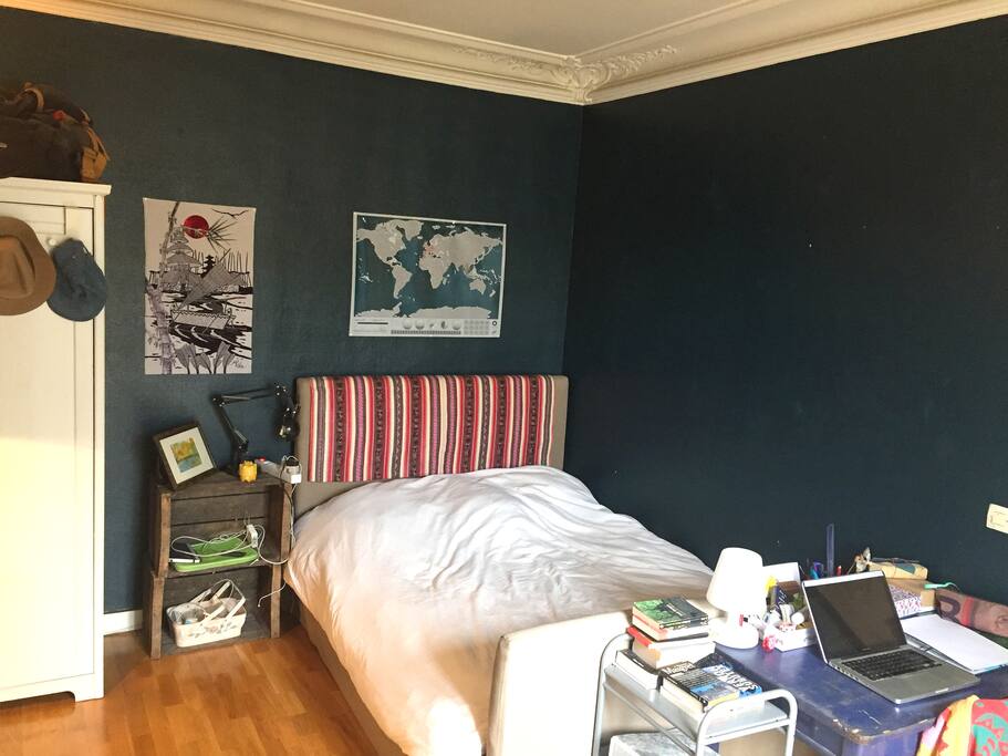 The bedroom
