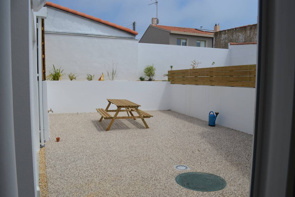 Grande terrasse ensoleillée