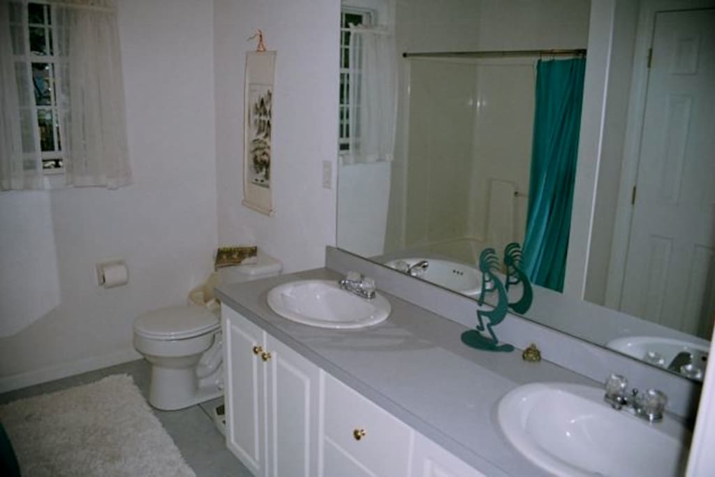 a full private bathroom