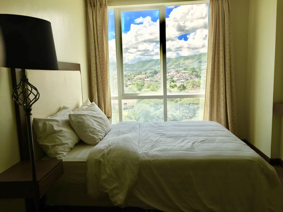 The bedroom itself