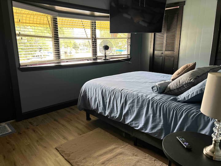 Primary room, Private bathroom with Shower, & 2 closets