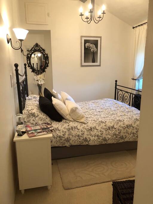 The bedroom for your stay.