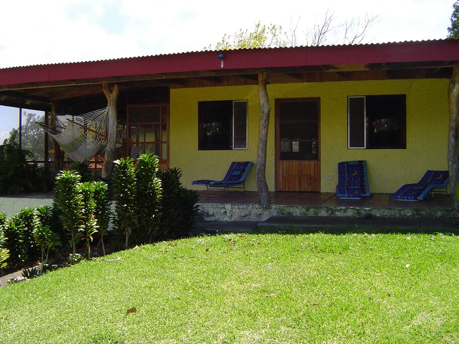 Frente de la casa