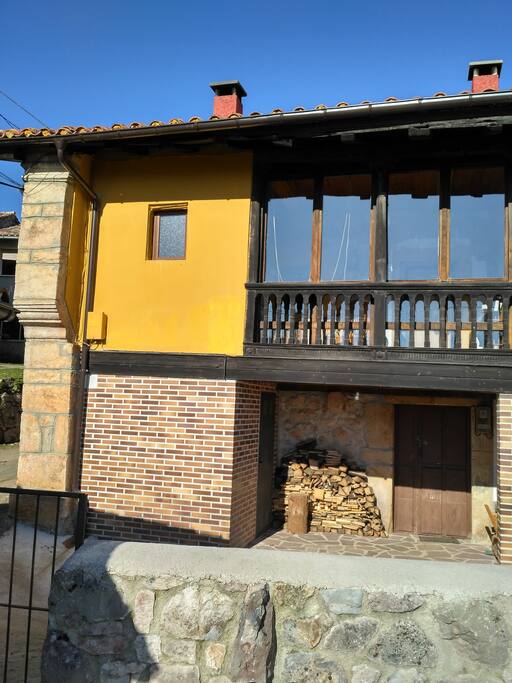Frente de la casa