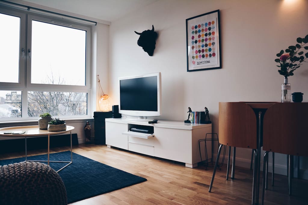 Living Room With
Large Windows