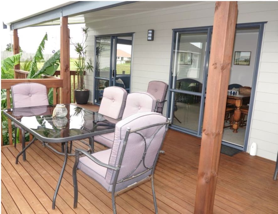 Private Deck for Alfressco Dining