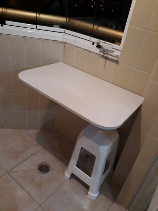 Mesa na Varanda